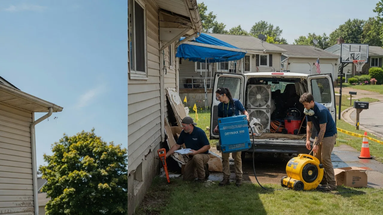 Ceiling Leak Cleanup in Bernville, PA near me
