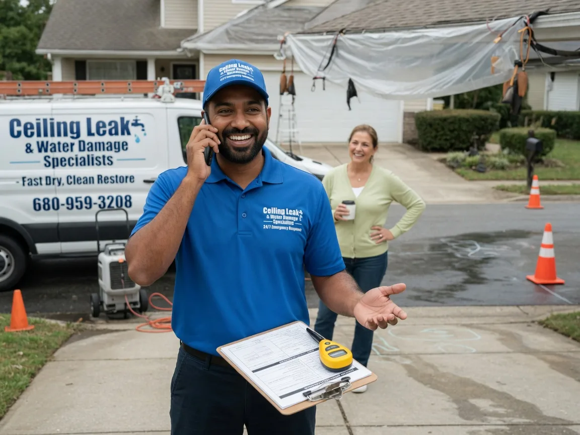 Ceiling Leak Cleanup Bernville, PA FAQs